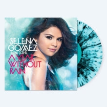 Selena Gomez and The Scene A Year Without Rain (Transparent Ice Blue/Black Splatter Vinyl)