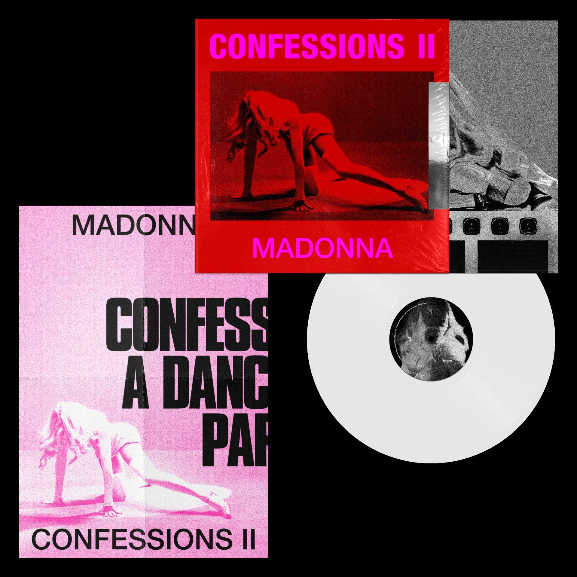 Madonna Confessions II 12 Track White vinyl RSD Stores Exclusive