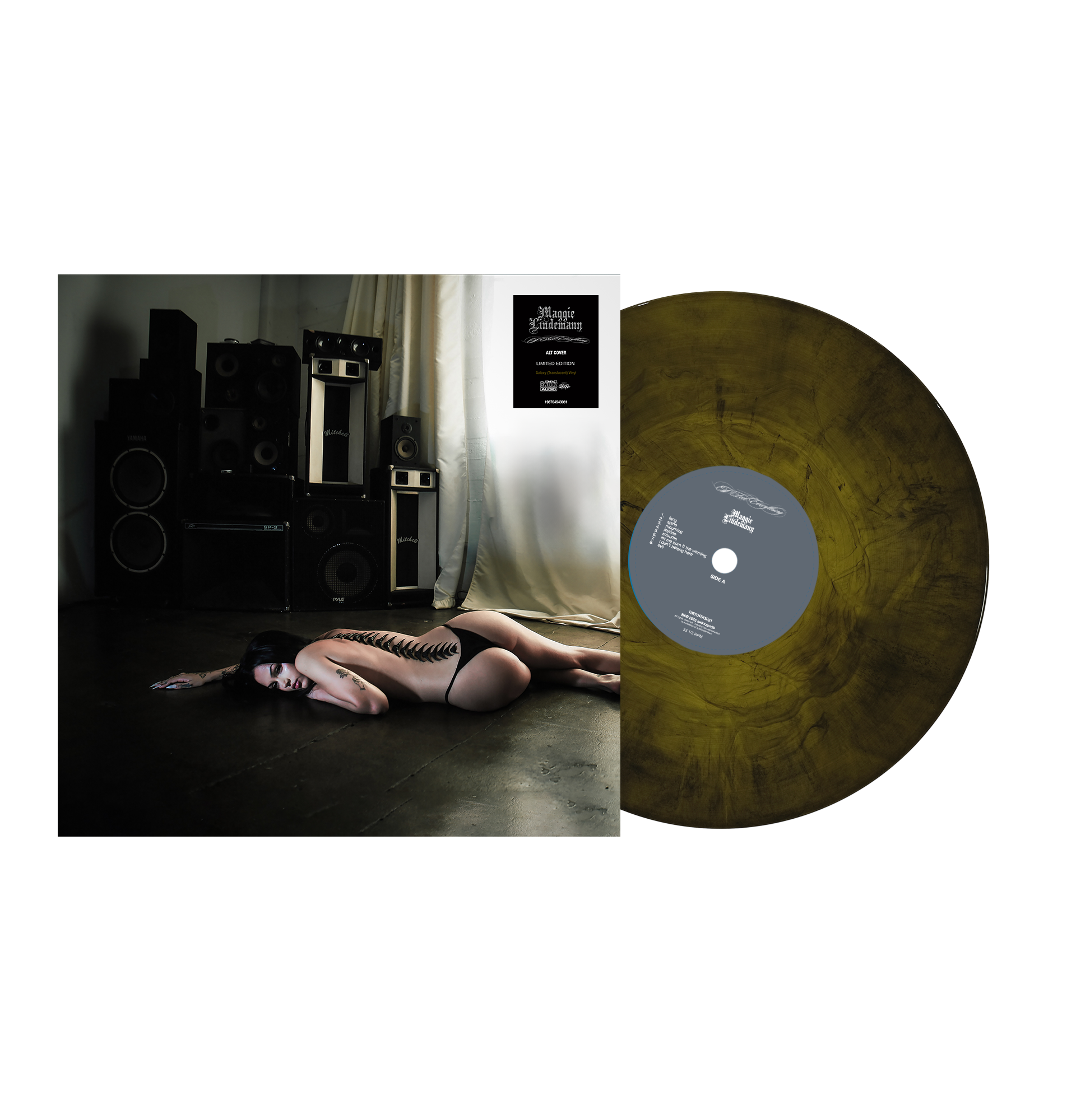 Maggie Lindemann i feel everything Indies Translucent Galaxy Vinyl **PREORDER**