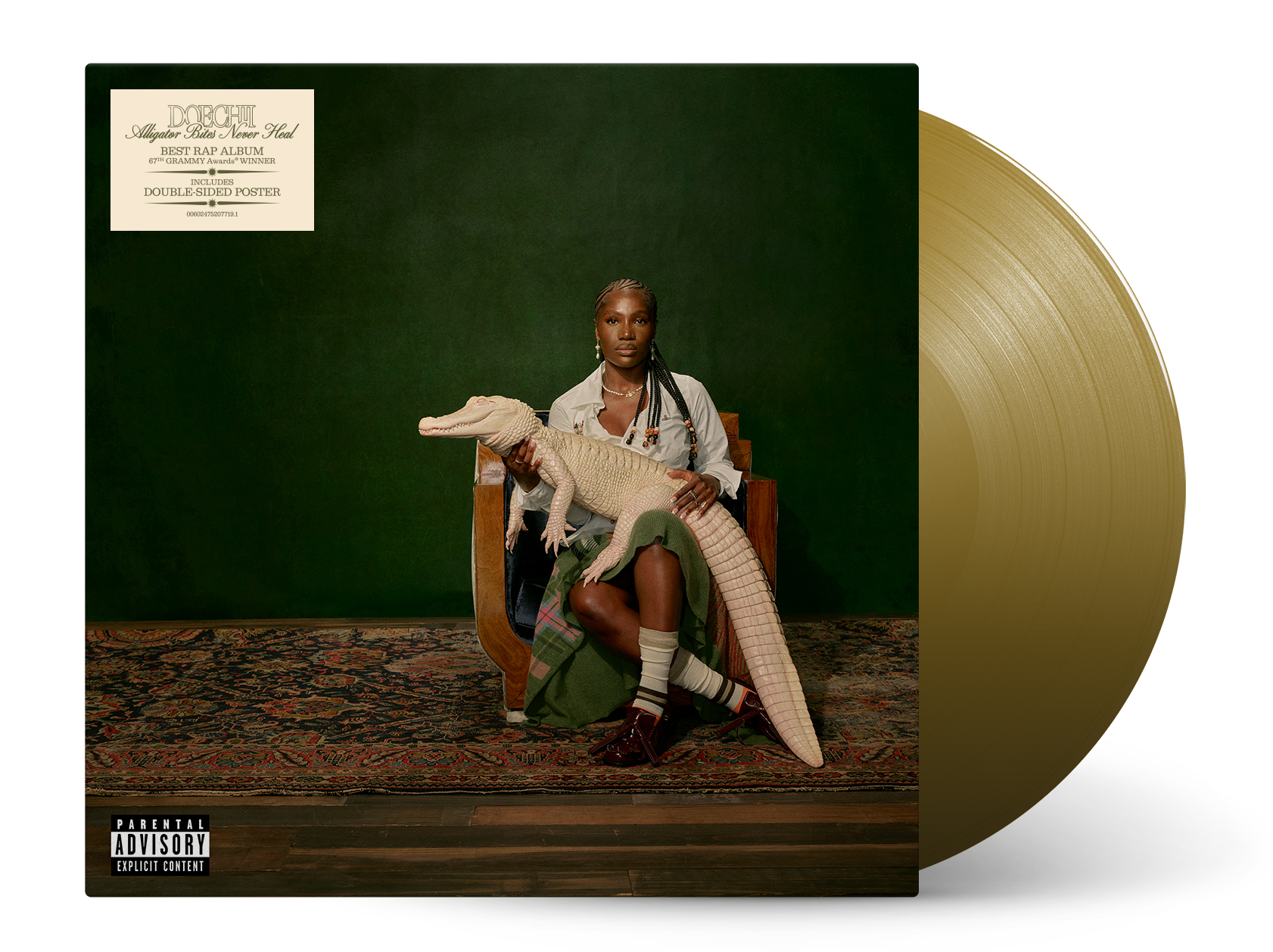 Doechii 'Alligator Bites Never Heal' Ltd Gold LP