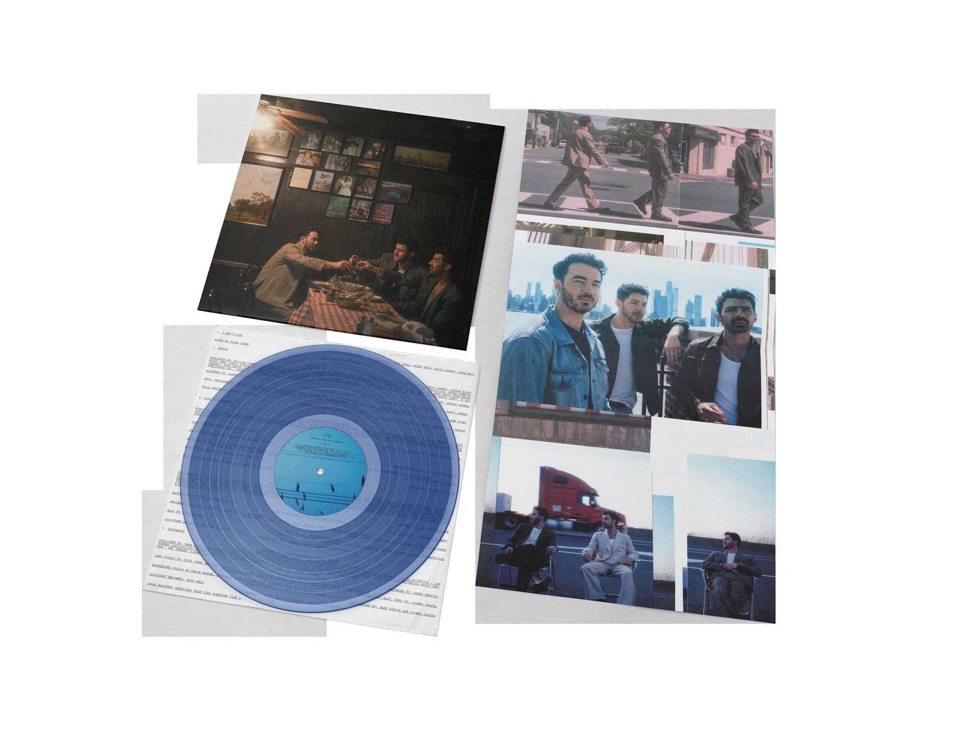 Jonas Brothers Greetings From Your Hometown Blue LP