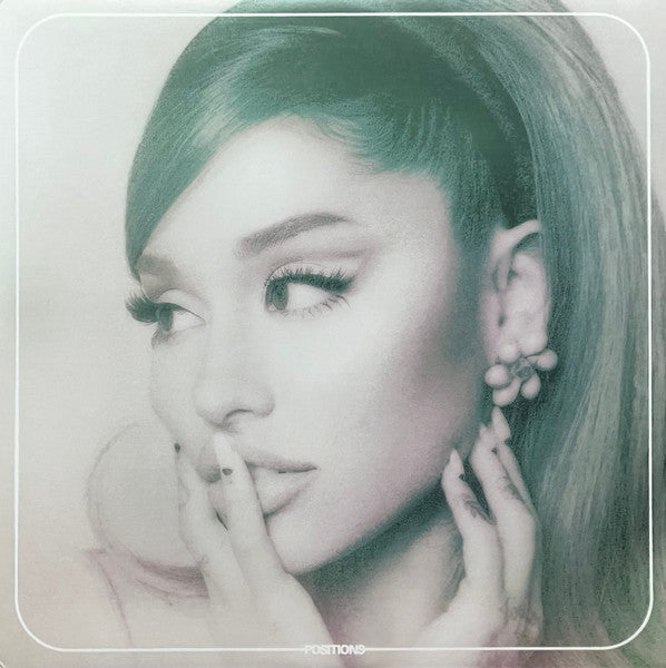 Ariana Grande Positions Vinyl Coke Bottle Clear