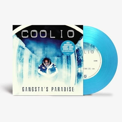 Coolio Gangsta's Paradise 7" Ice Blue