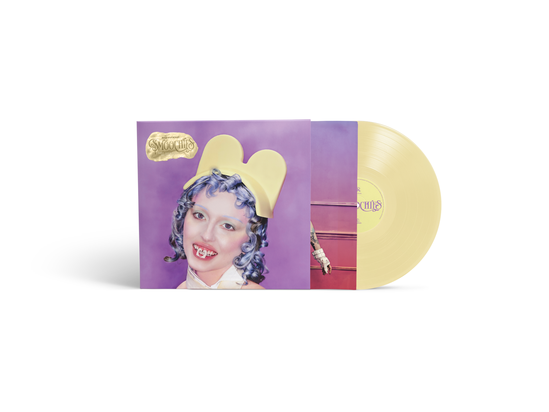 Ashnikko Smoochies Butter Yellow Vinyl *PREORDER**
