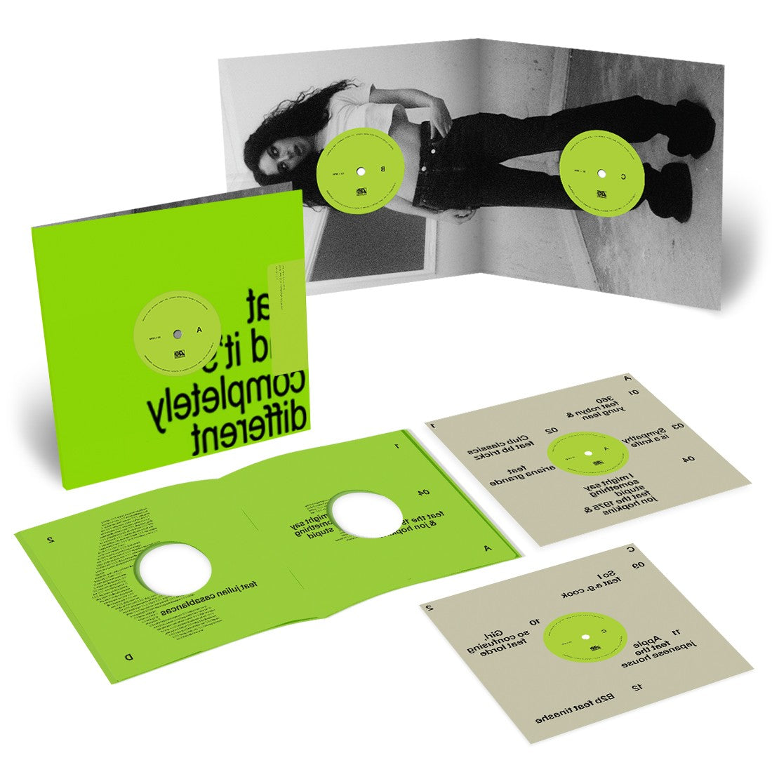 Charli XCX Brat and it’s completely different 2LP Green