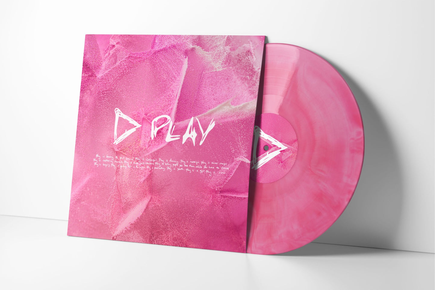 Ed Sheeran Play White & Pink Marbled Vinyl **PREORDER**