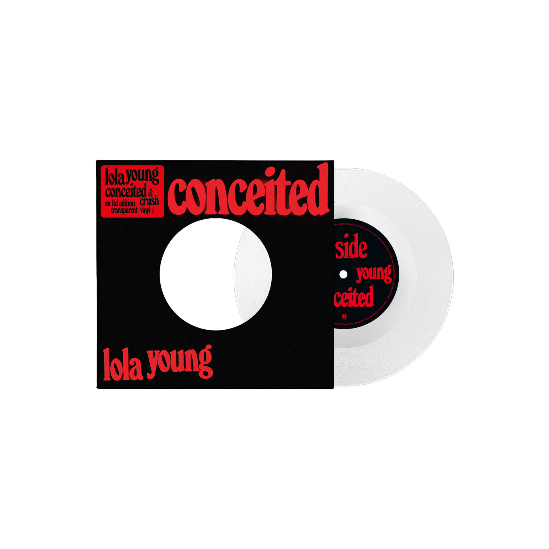 Lola Young Conceited Transparent 7" Single