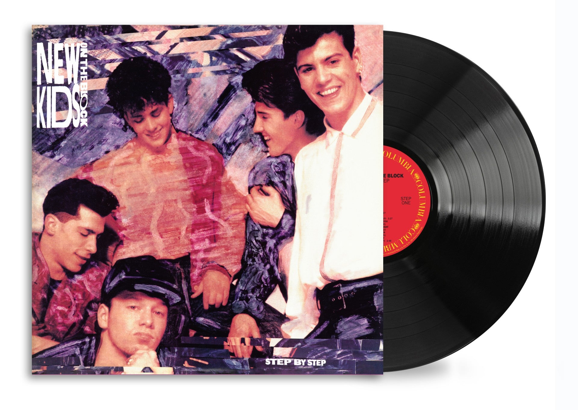 New Kids on the Block Step By Step (35th Anniversary) LP