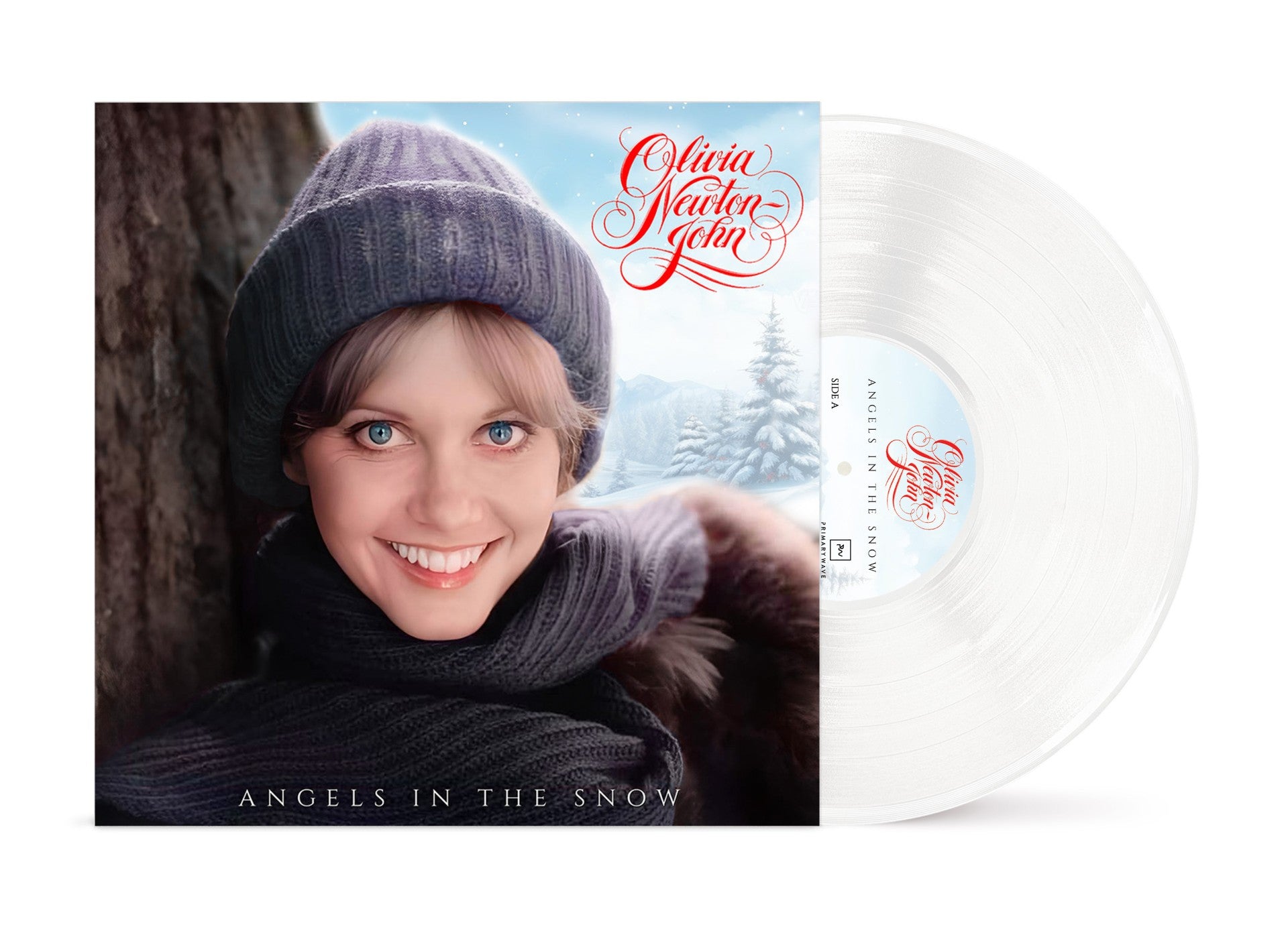 Olivia Newton-John Angels In The Snow Opaque/Snowy White Vinyl