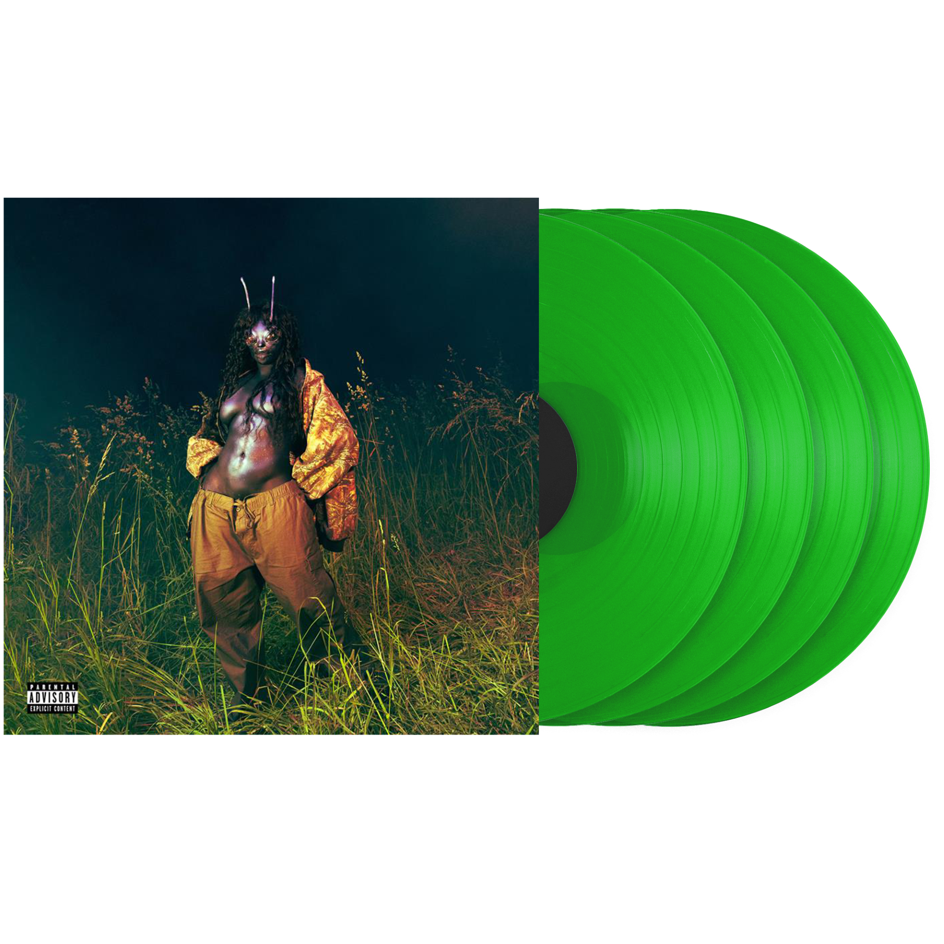 SZA SOS Deluxe: Lana Green 4LP