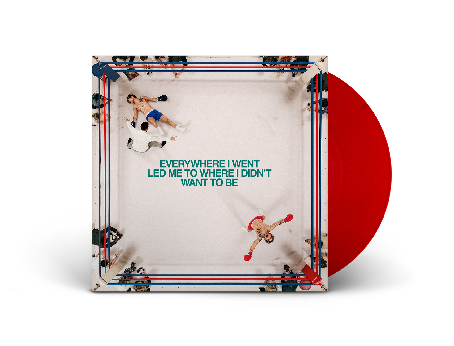 Tom Grennan Everywhere I Went Led Me to Where I Didn't Want to Be Retail Exclusive Red Appeal LP