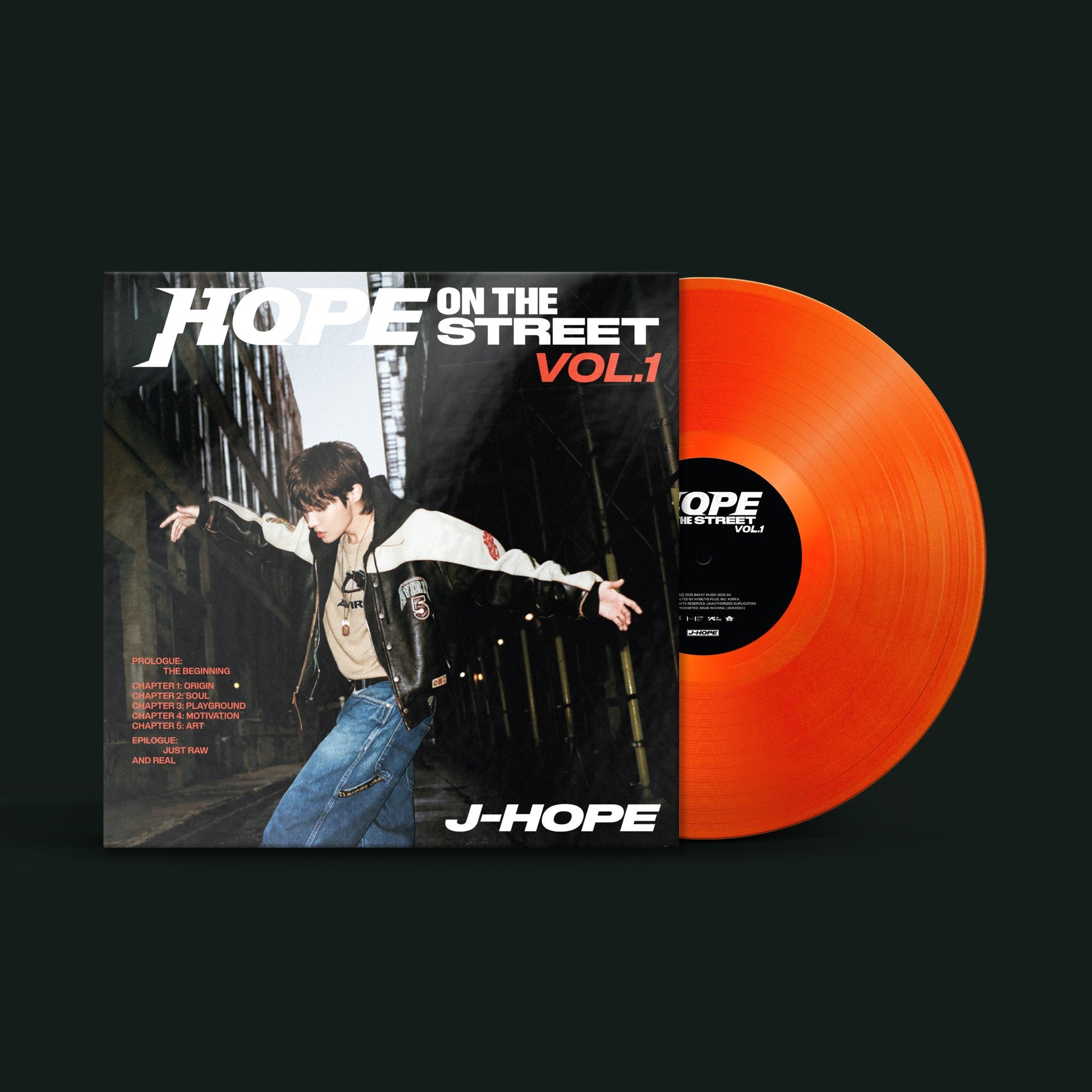 j-hope HOPE ON THE STREET VOL. 1 Coloured Vinyl