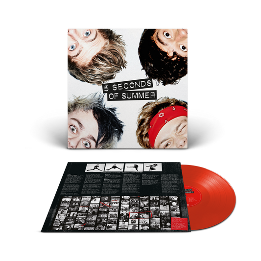 5 Seconds of Summer (10 Year Anniversary) SUPER LIMITED EDITION 1LP – Red Coloured Vinyl **PREORDER**