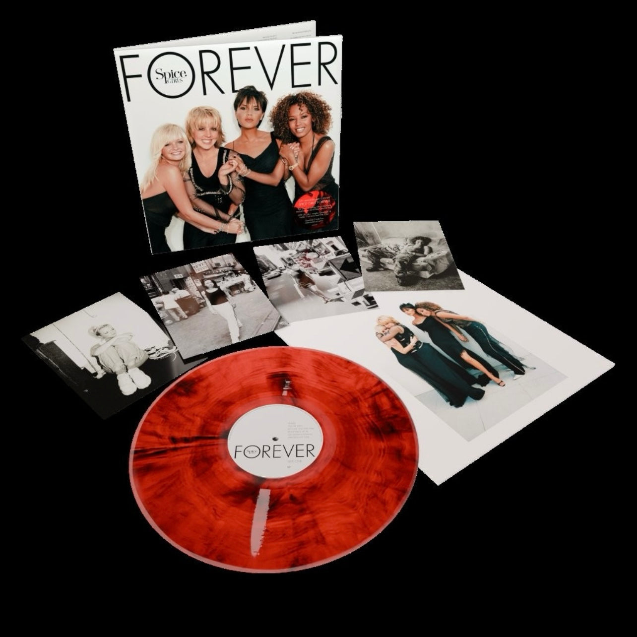 Spice Girls - Forever25 Red & Black Marble Vinyl **PREORDER**