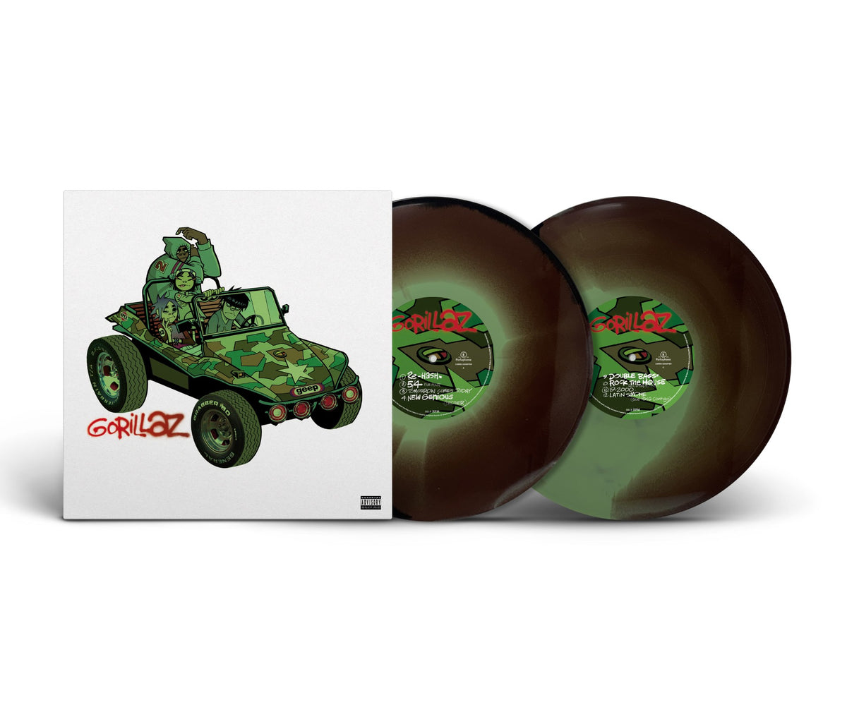 Gorillaz - Gorillaz, Demon Days + Plastic Beach Coloured Vinyl **PREORDER**