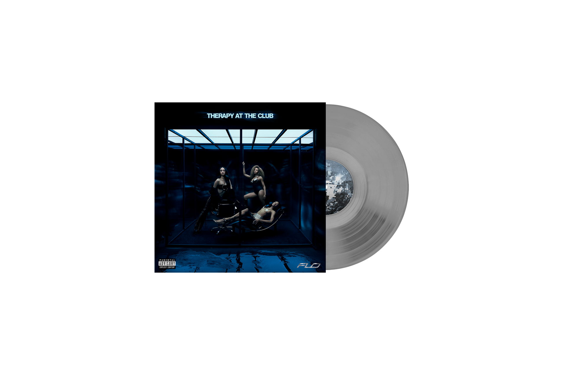 FLO Therapy At The Club "The Glass" Transparent Indies Vinyl **PREORDER**
