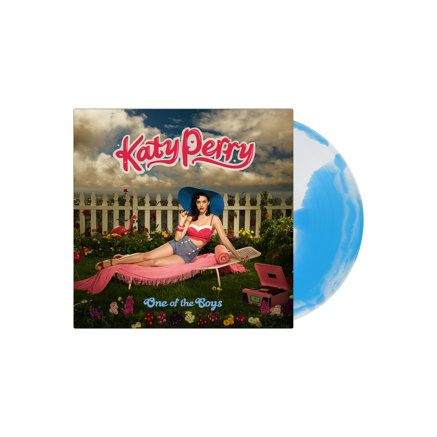 Katy Perry One of The Boys 15th Anniversary Edition Cloudy Blue Vinyl LP + Bonus 7" Single