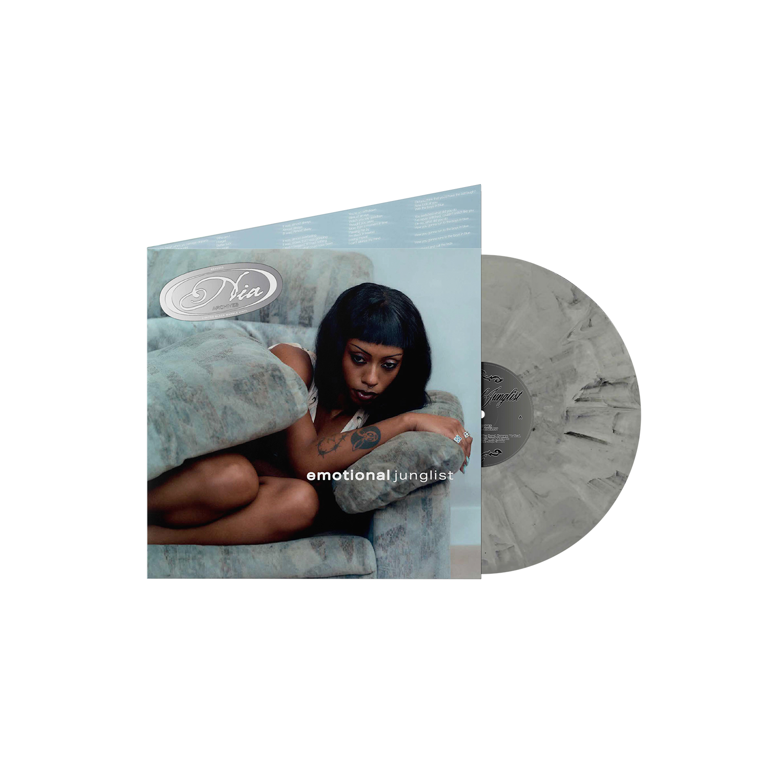 Nia Archives Emotional Junglist Black & White Marble Vinyl **PREORDER**