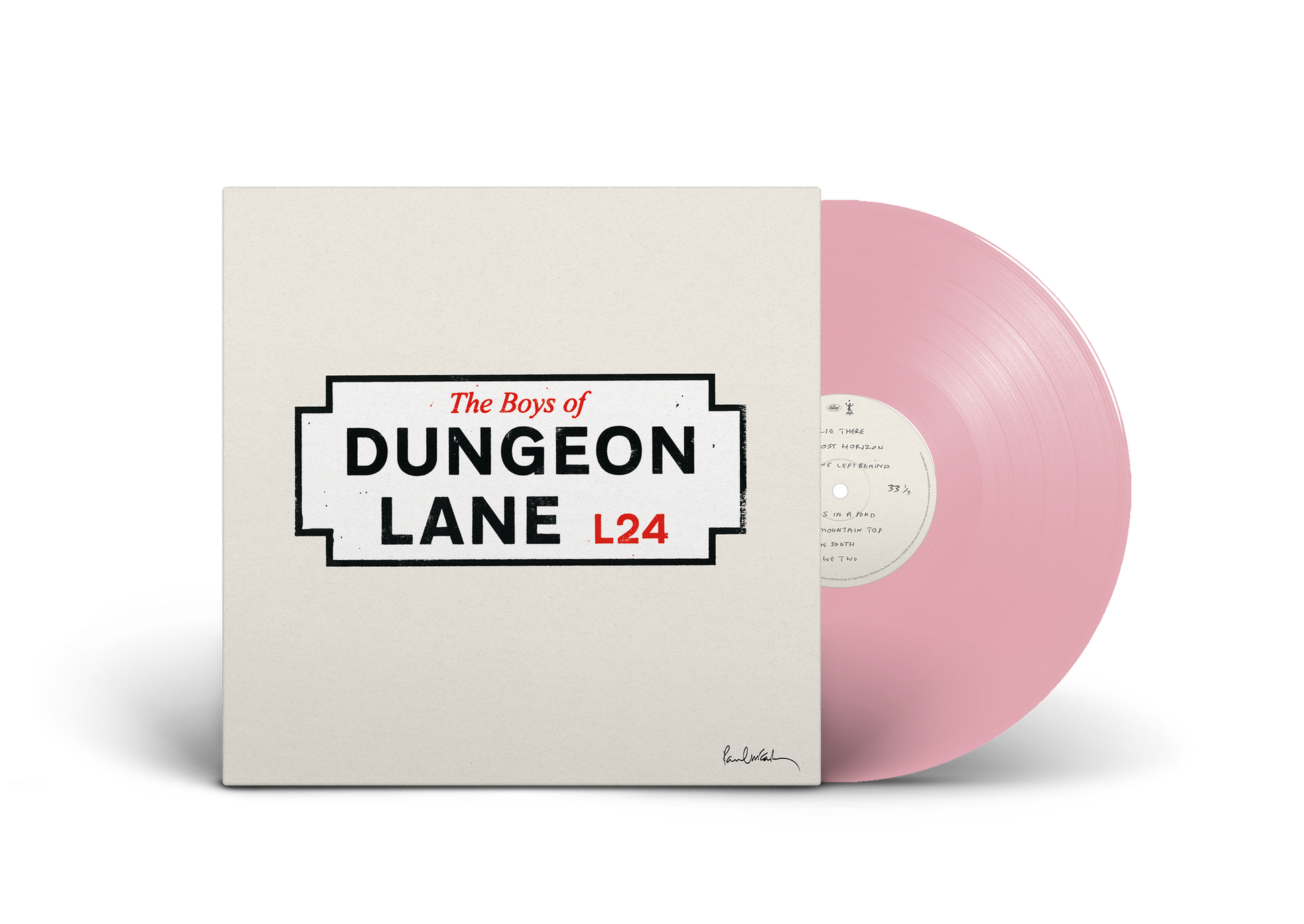 Paul McCartney The Boys of Dungeon Lane Indies Pink **PREORDER**