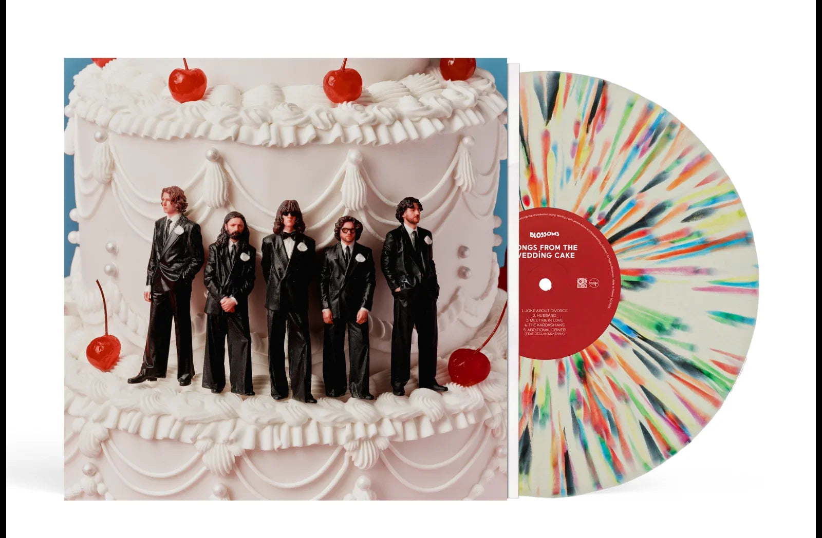 Blossoms Songs From The Wedding Cake Indies Alternative Artwork Splatter Vinyl **PREORDER**