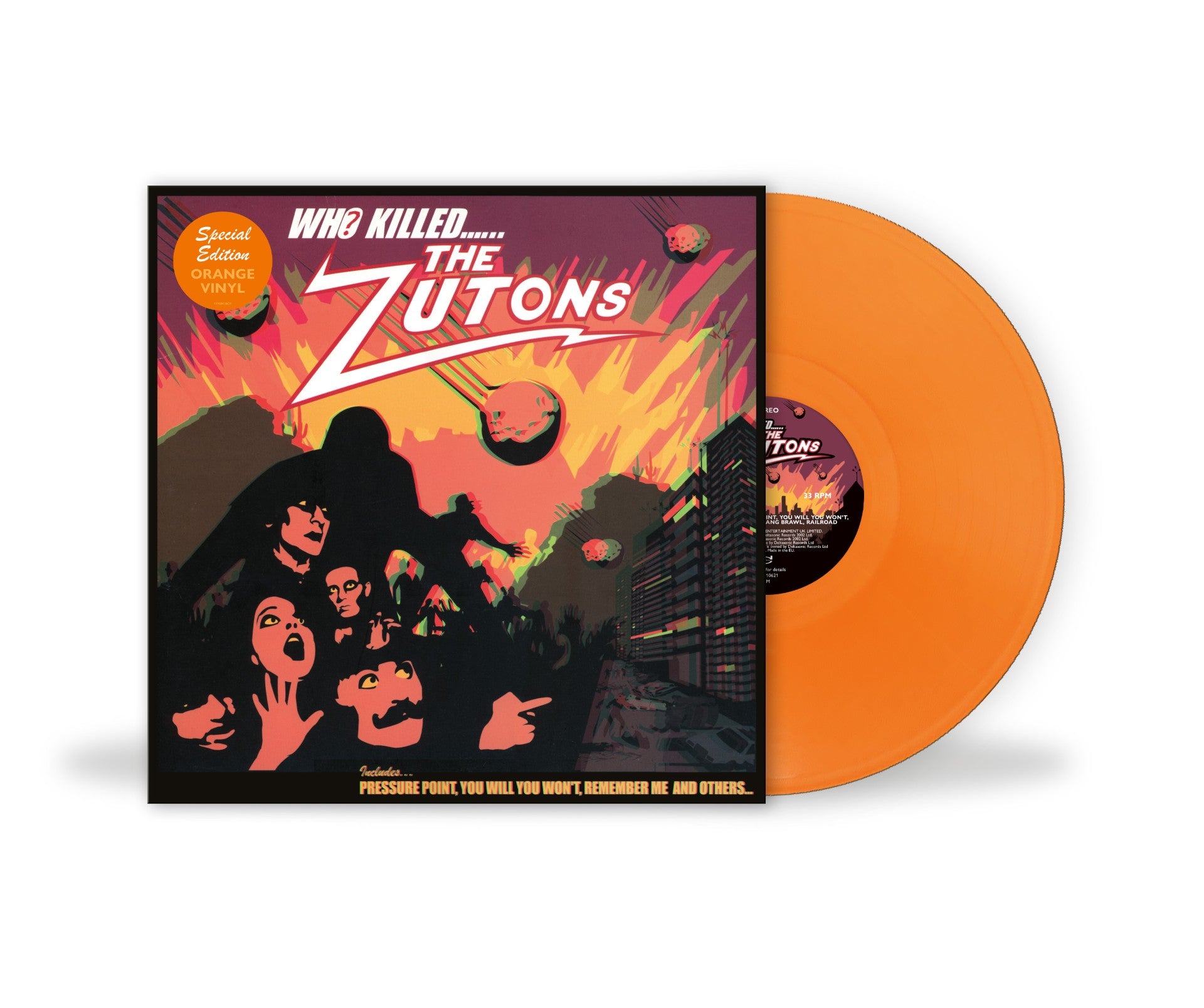 The Zutons Who Killed...... The Zutons? Orange LP **PREORDER**