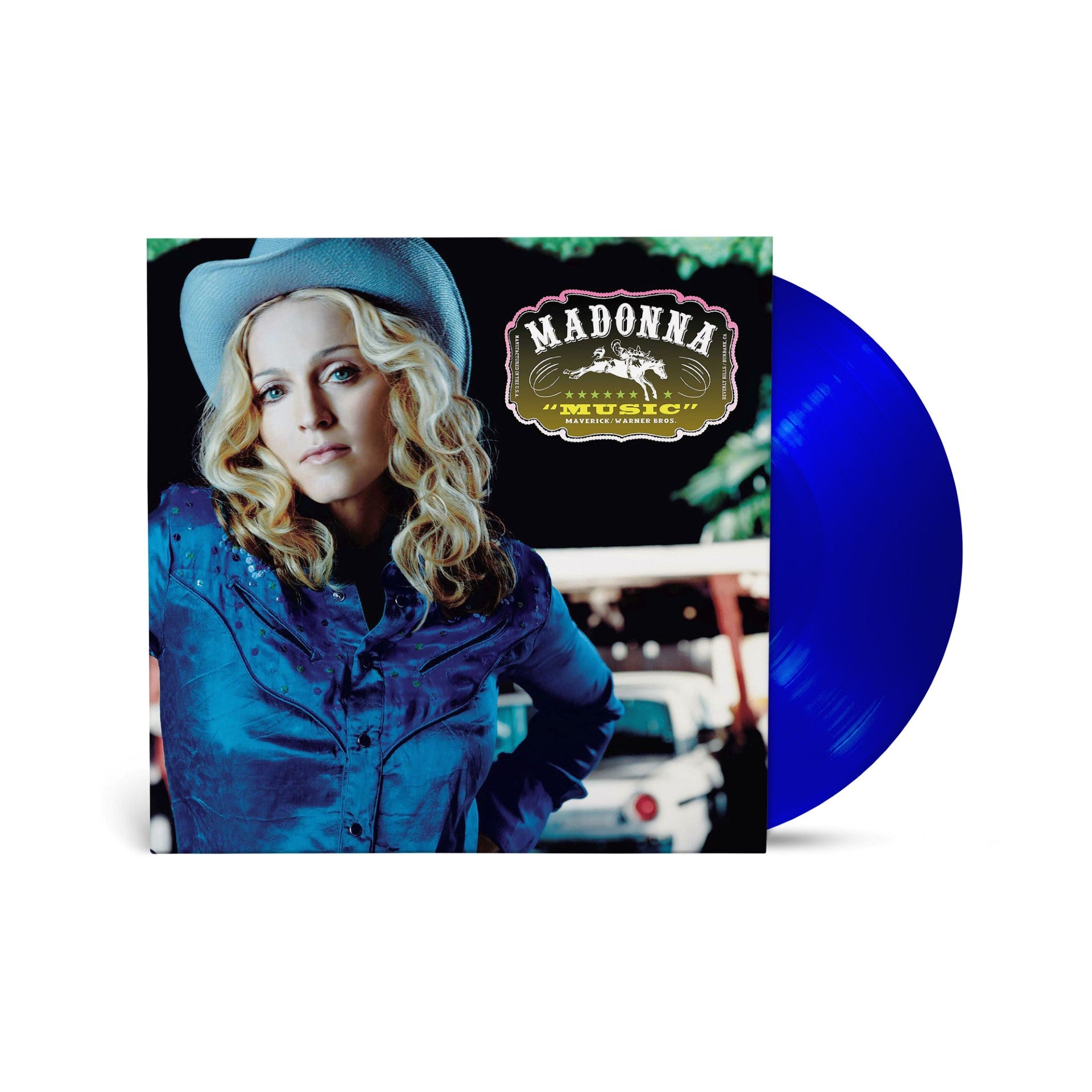 Madonna Music Dark Blue 140g vinyl **PREORDER**