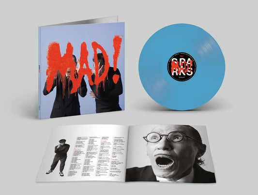 Sparks MAD! Light Blue LP with lenticular sleeve **PREORDER**