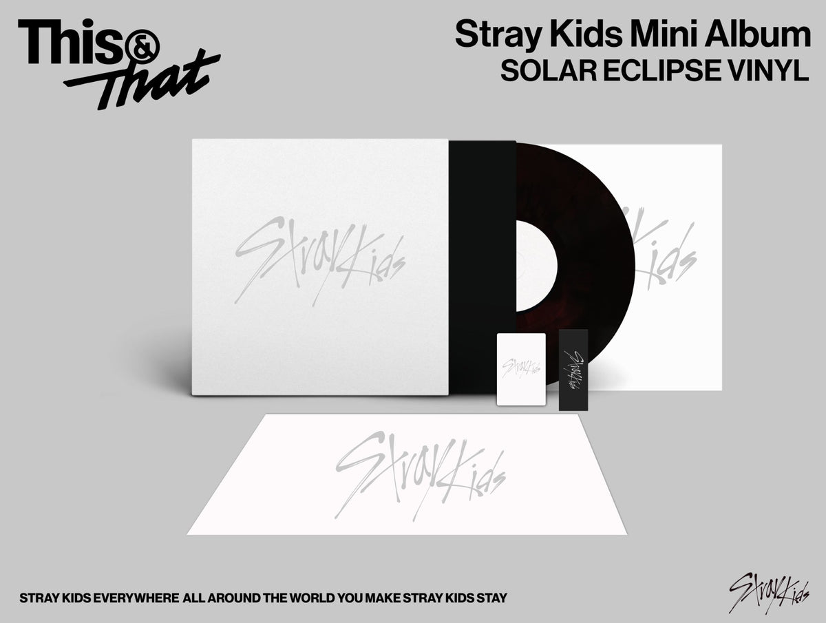Stray Kids  THIS & THAT LP – SOLAR ECLIPSE VINYL VER. **PREORDER**