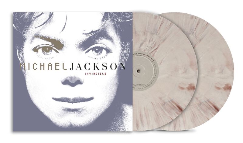 Michael Jackson  Invincible  2LP Stone Grey marble vinyl NATIONAL ALBUM DAY 2026 ICONS **PREORDER**