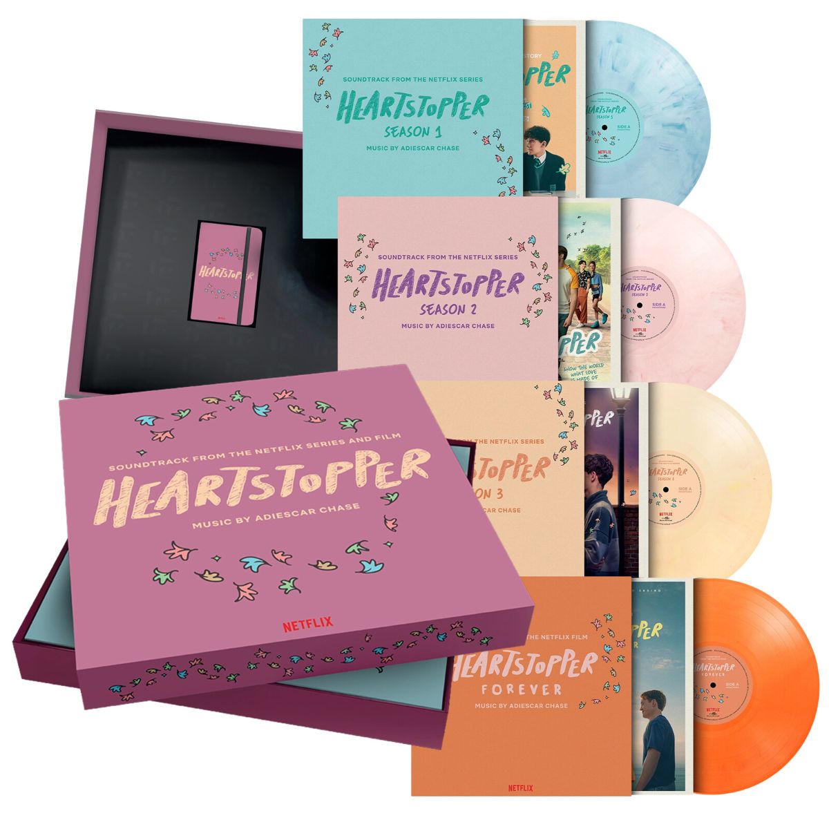 Adiescar Chase 'Heartstopper' 4LP Box Set NUMBERED FIRST PRESS **PREORDER**