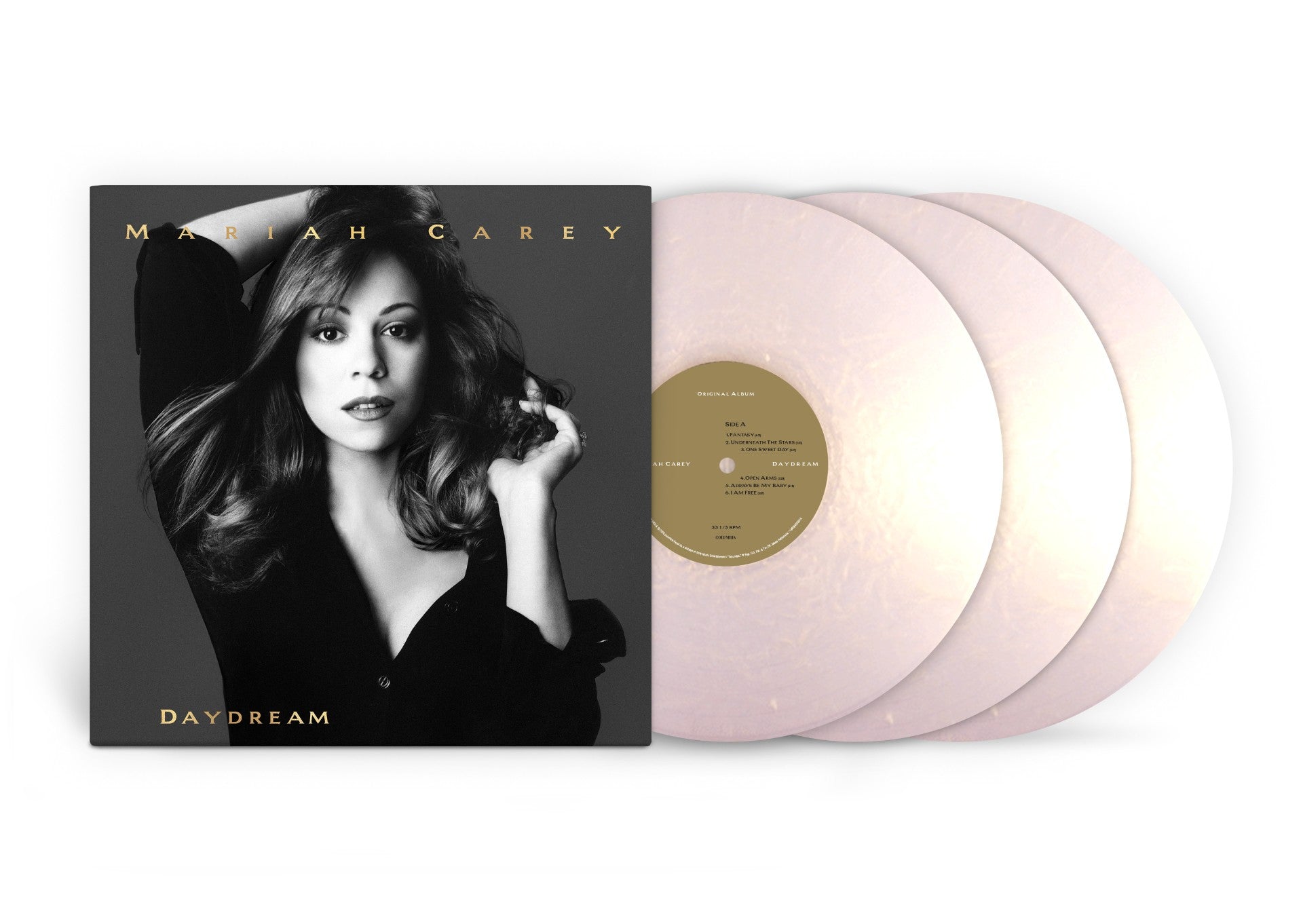 Mariah Carey Daydream (30th Anniversary) Iridescent Gold 3LP **PREORDER**