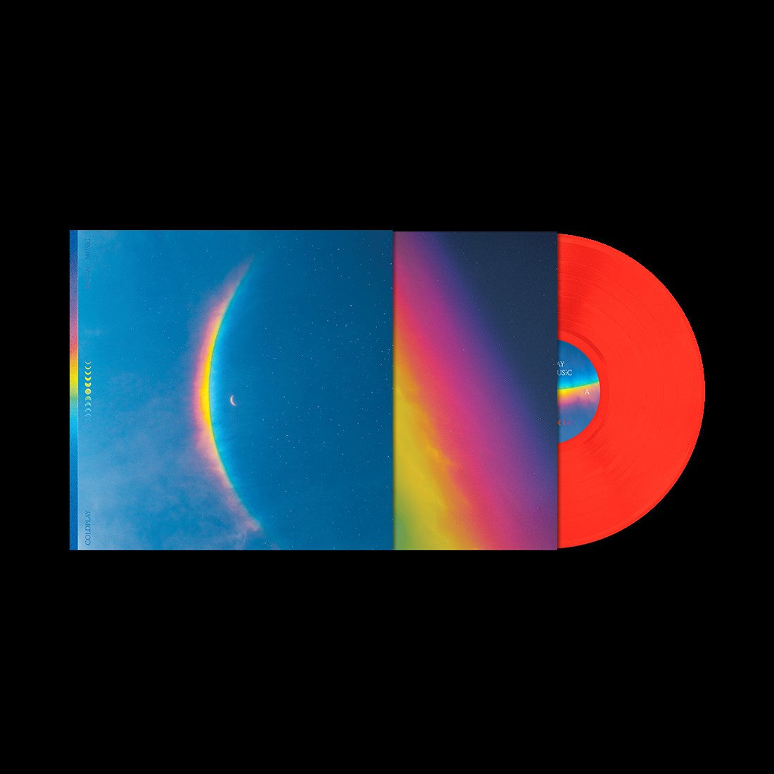 Coldplay Moon Music FIRST EDITION Red Vinyl