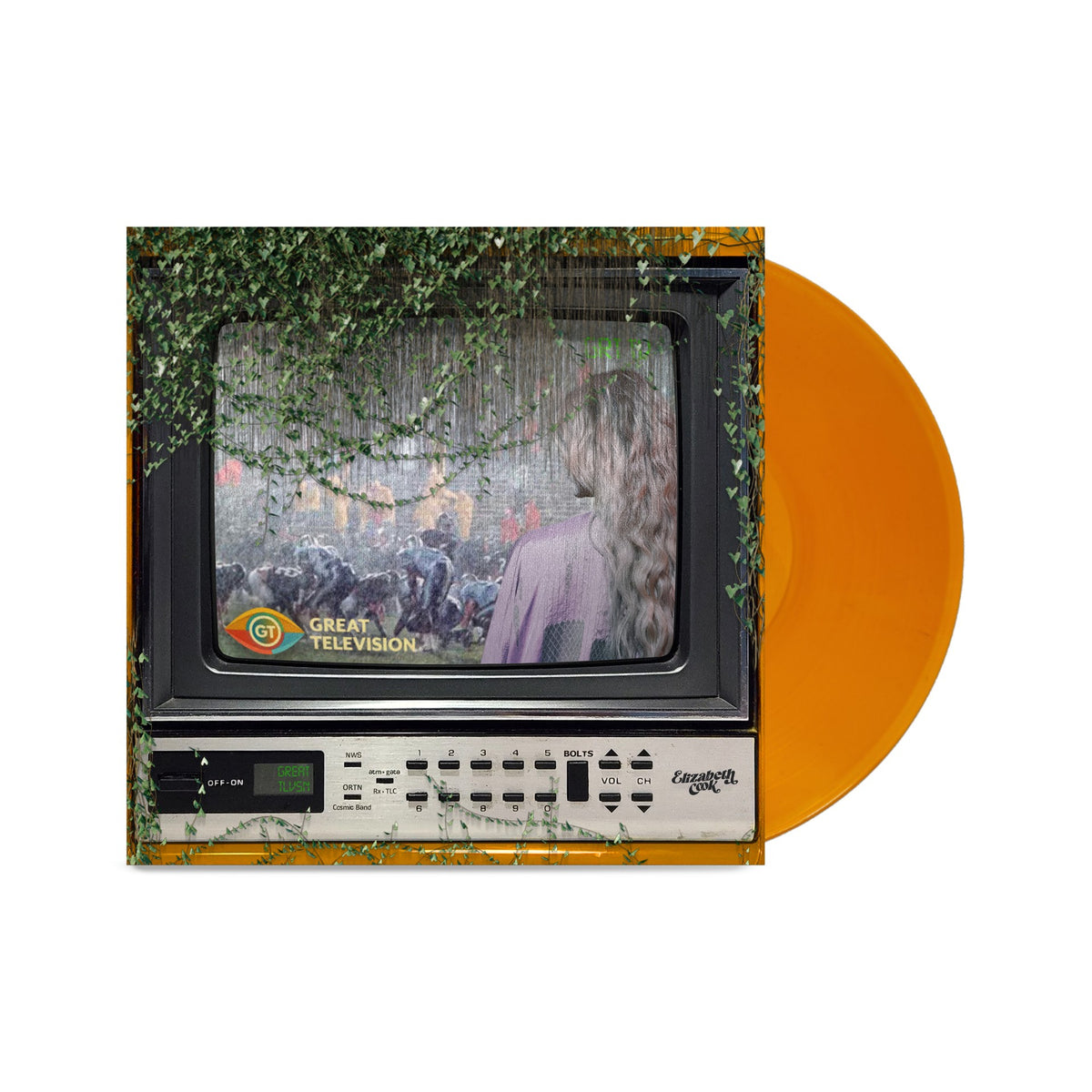 Elizabeth Cook Great Television Malibu Orange LP **PREORDER**