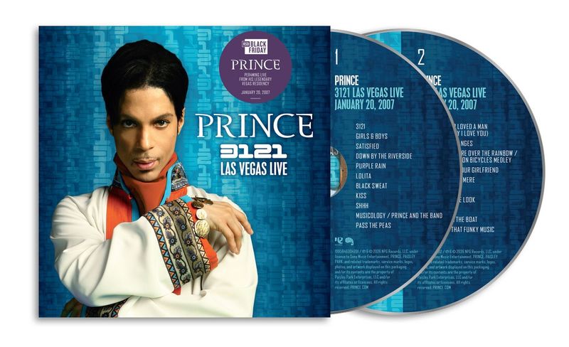 Prince 3121 Las Vegas Live CD Record Store Day Black Friday 2026