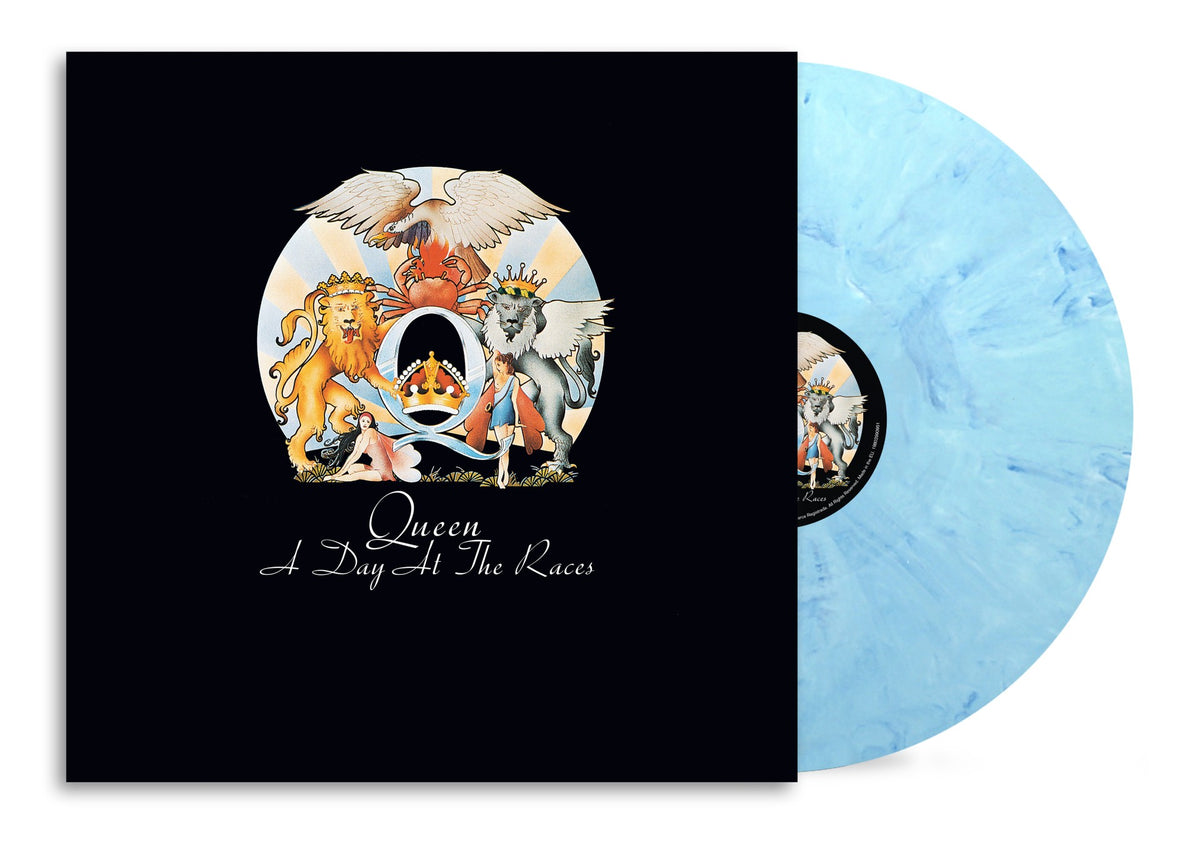 Queen A Day at the Races (50th Anniversary) Blue Marbled LP **PREORDER**