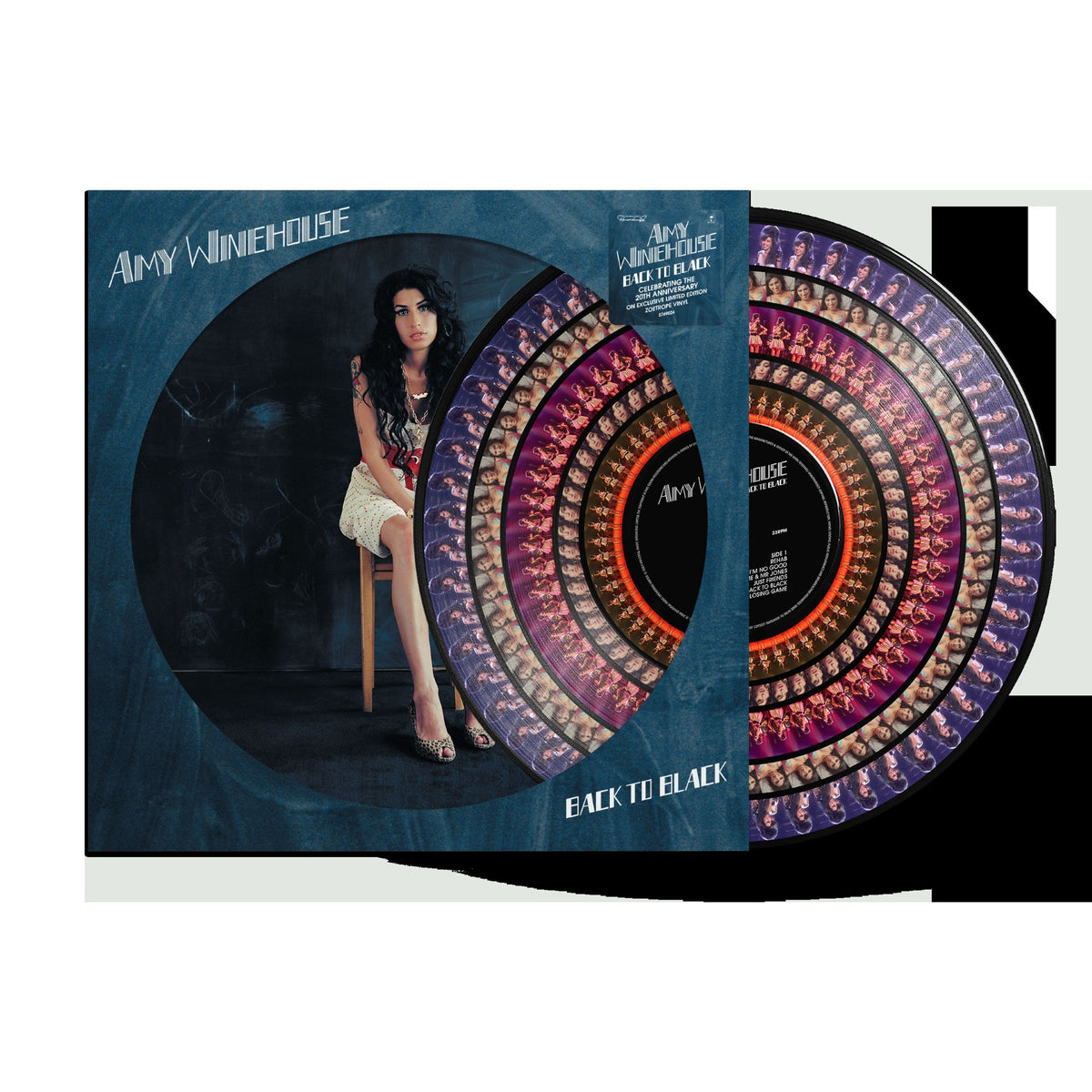 Amy Winehouse  Back To Black 20 Limited Zoetrope **PREORDER**