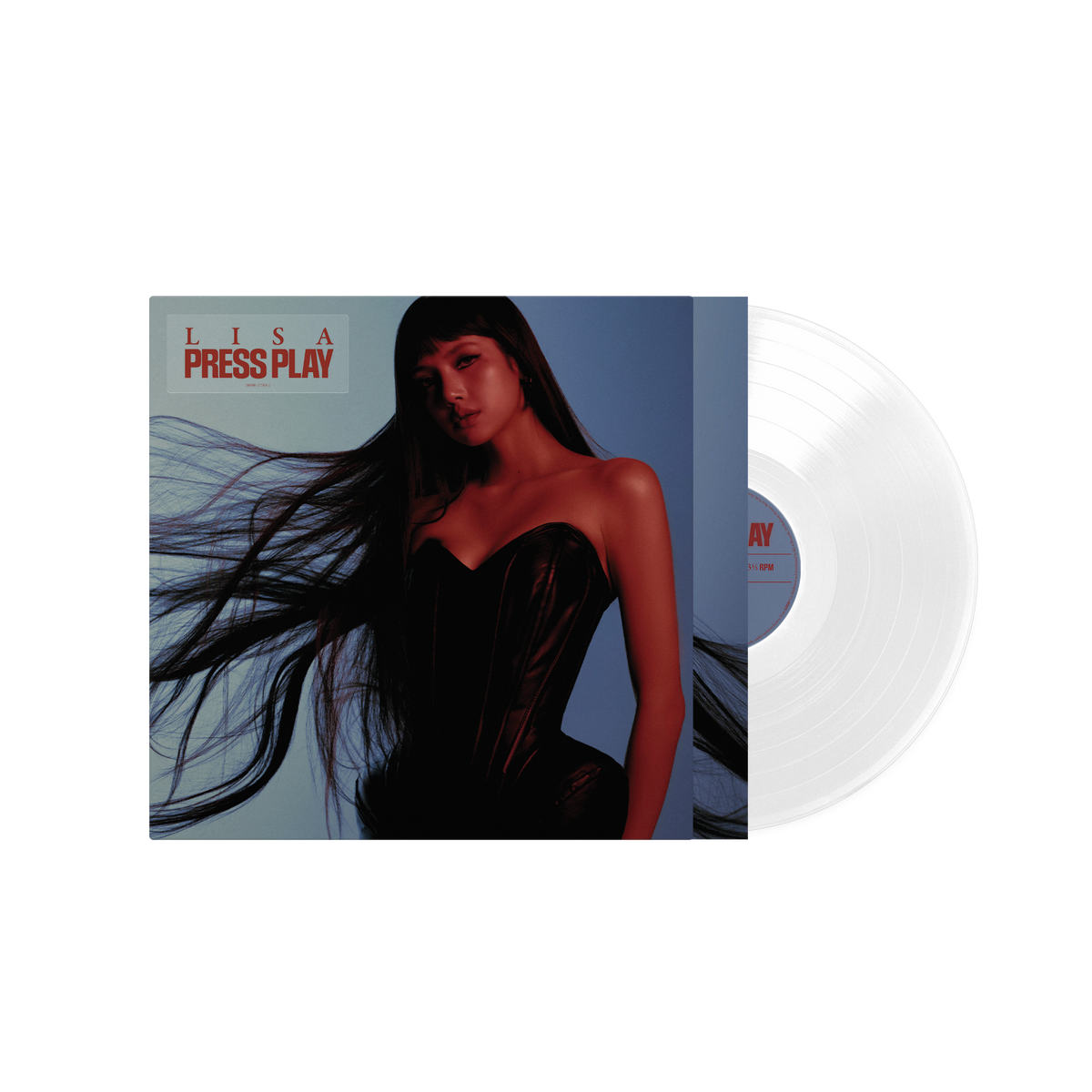 LISA PRESS PLAY Clear Vinyl EP **PREORDER**