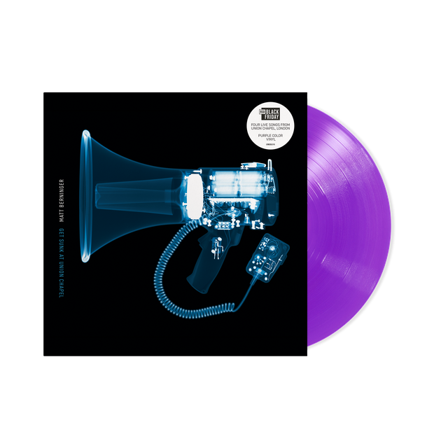 Matt Berninger Get Sunk At Union Chapel: Live Neon Purple Vinyl 10" Record Store Day Black Friday