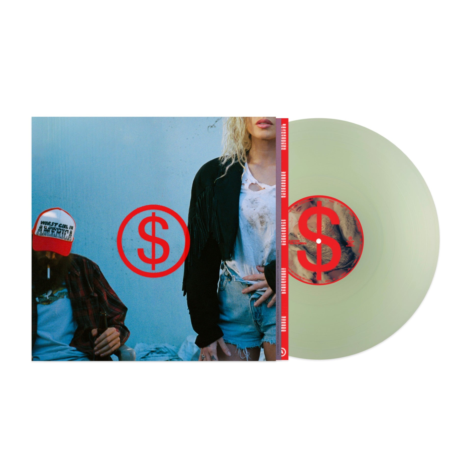 Slayyyter WOR$T GIRL IN AMERICA Coke Bottle Clear LP **PREORDER**