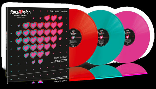 Eurovision Song Contest Basel 2025 Coloured 3LP **PREORDER**