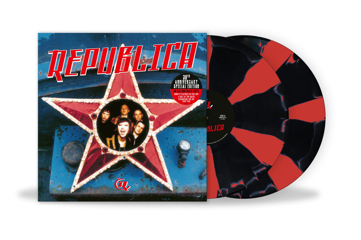 Republica Republica (30th Anniversary) Black & Red Cornetto 2LP **PREORDER**