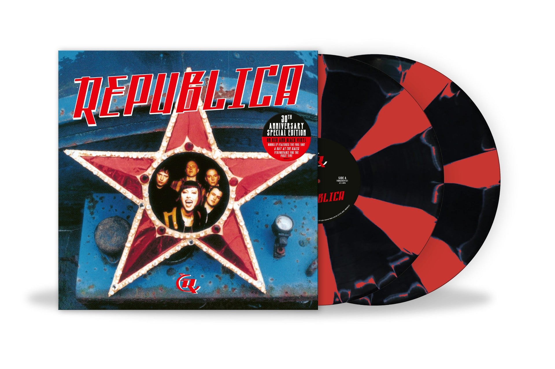 Republica Republica (30th Anniversary) Black & Red Cornetto 2LP **PREORDER**