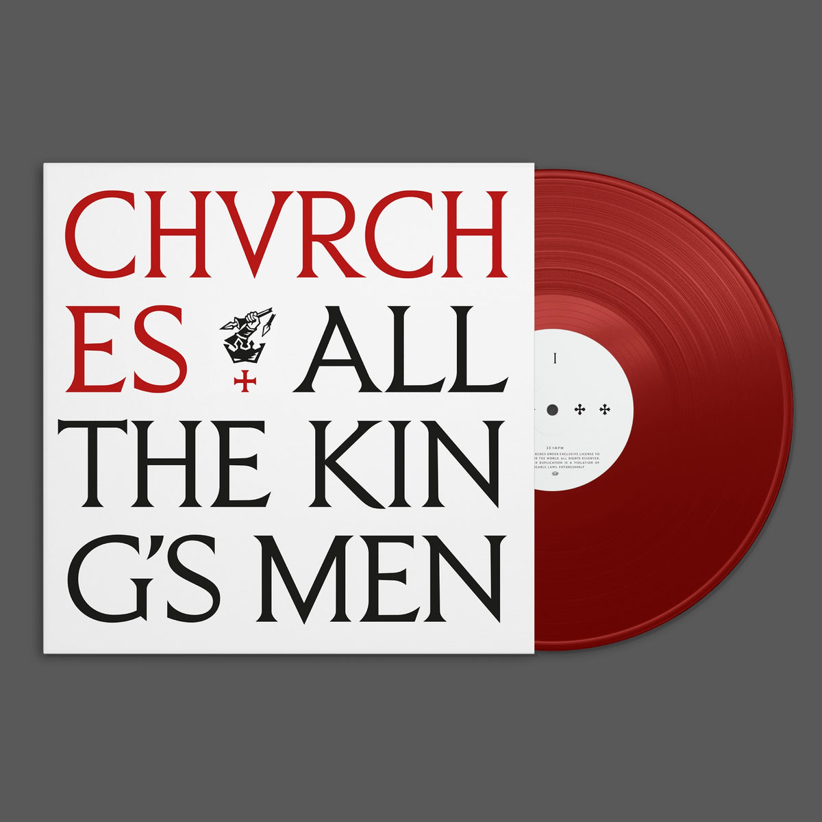 CHVRCHES All The King's Men Indie/Retail Exclusive Apple LP **PREORDER**