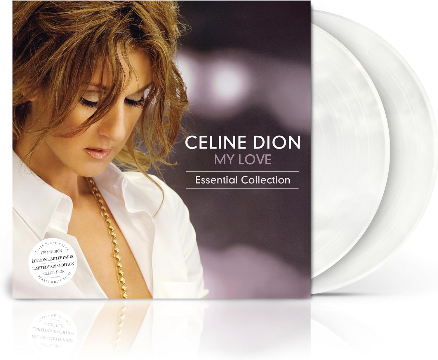 CELINE DION	MY LOVE ESSENTIAL COLLECTION Milky Clear x2 LP Vinyl **PREORDER**