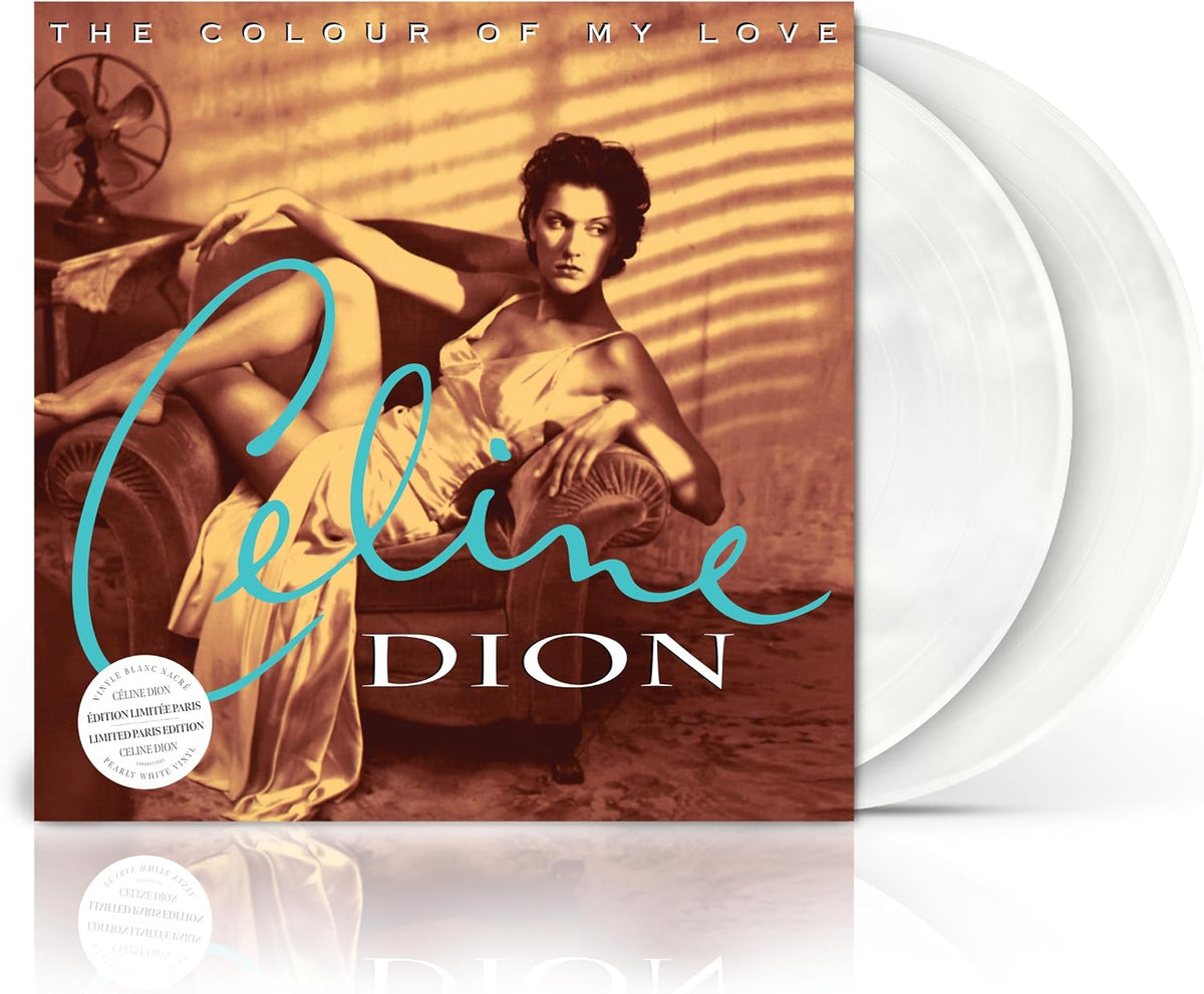 CELINE DION	THE COLOUR OF MY LOVE Milky Clear x2 LP Vinyl **PREORDER**