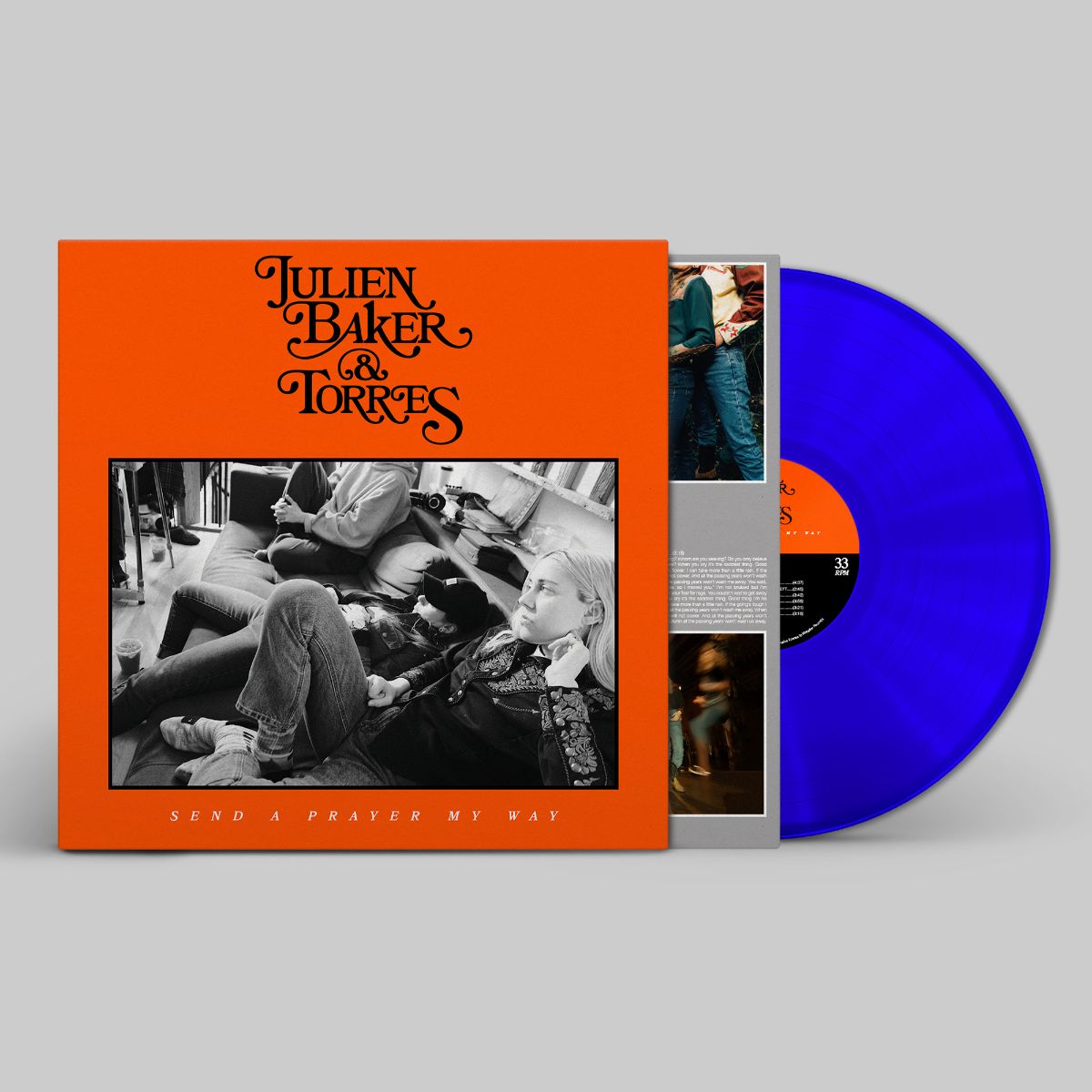 Julien Baker & TORRES - Send A Prayer My Way Blue LP **PREORDER**