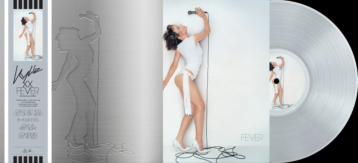 Kylie Minogue Fever (XXV Edition) Crystal Clear LP **PREORDER**