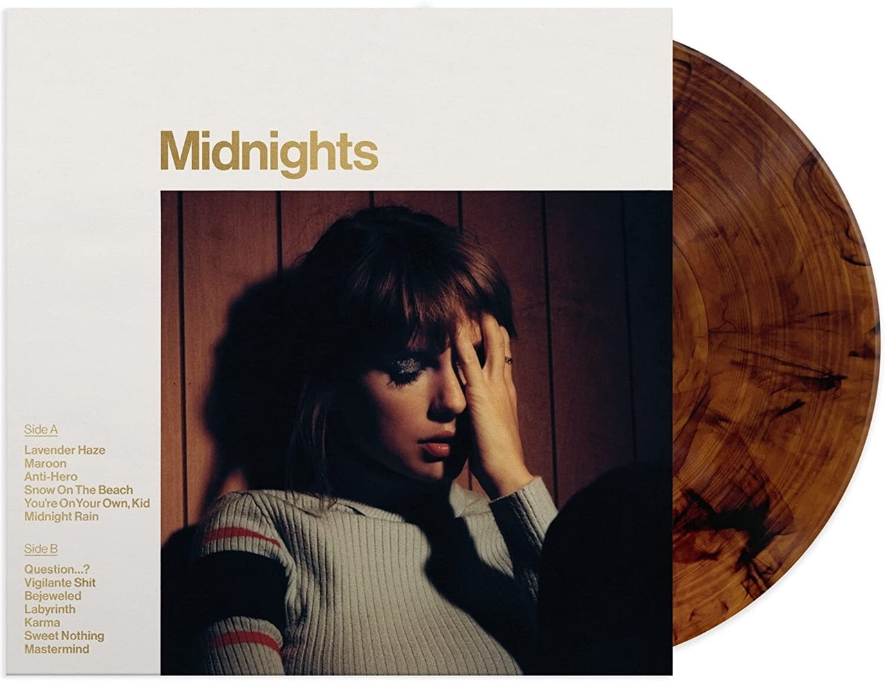 Taylor Swift Midnights Mahogany Vinyl