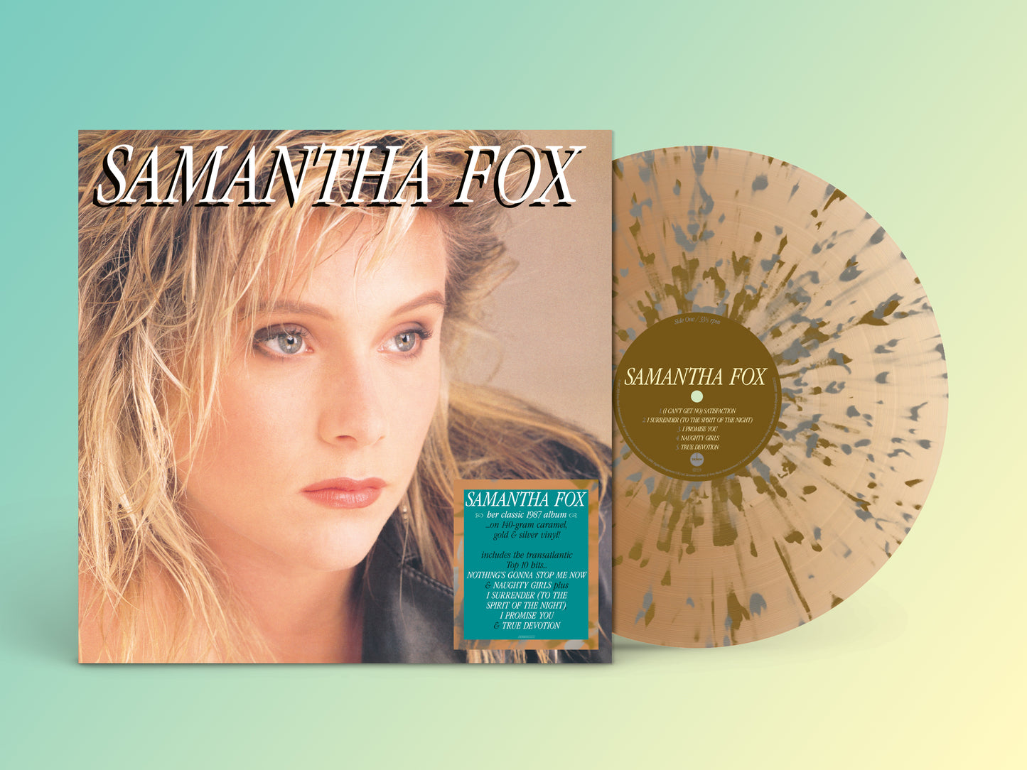 Samantha Fox Samantha Fox Caramel, Gold & Silver Vinyl **PREORDER**