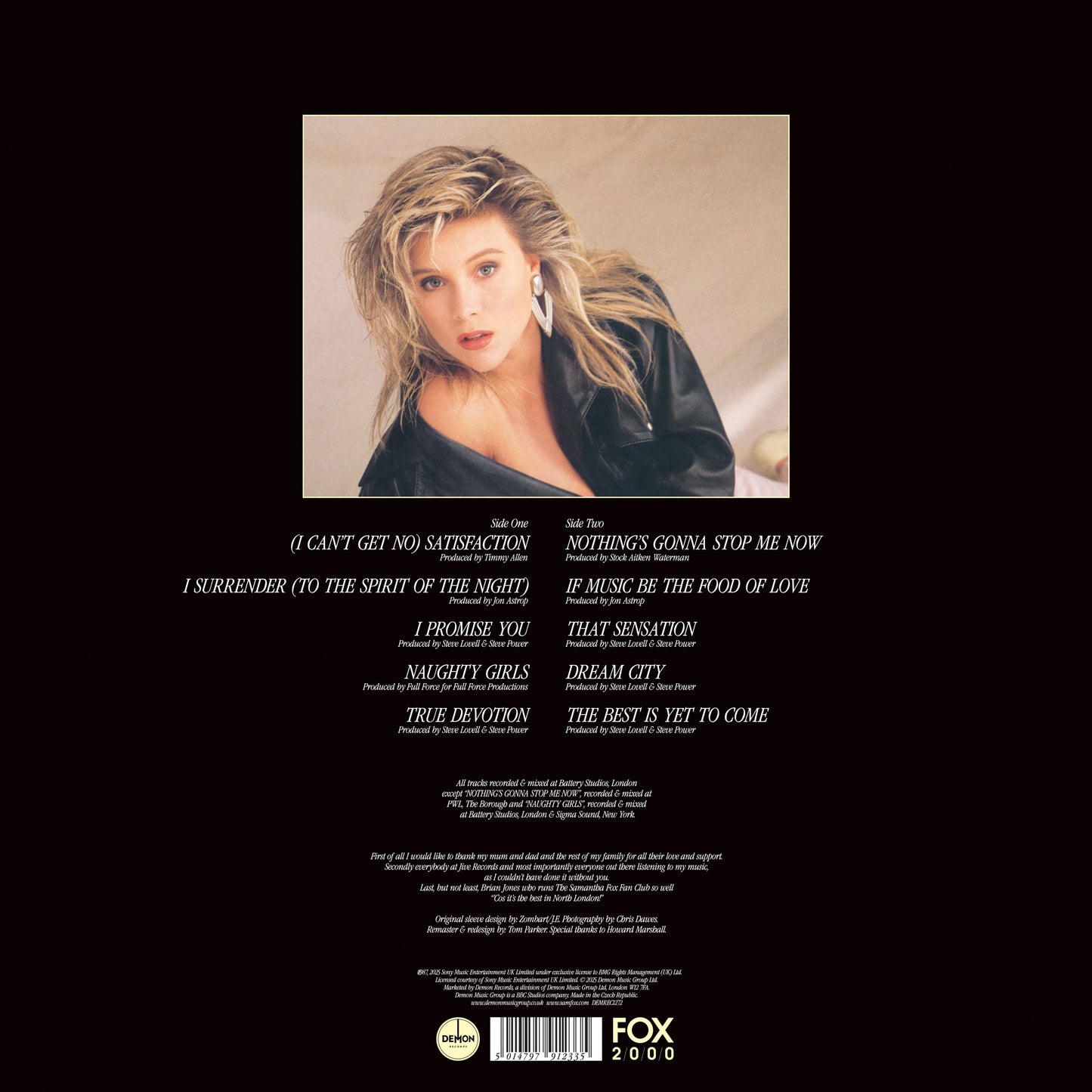 Samantha Fox Samantha Fox Caramel, Gold & Silver Vinyl **PREORDER**